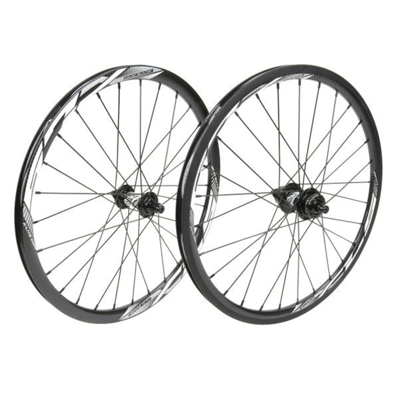 Excess XLS-3 451 28h Carbon Wheelset Black / White