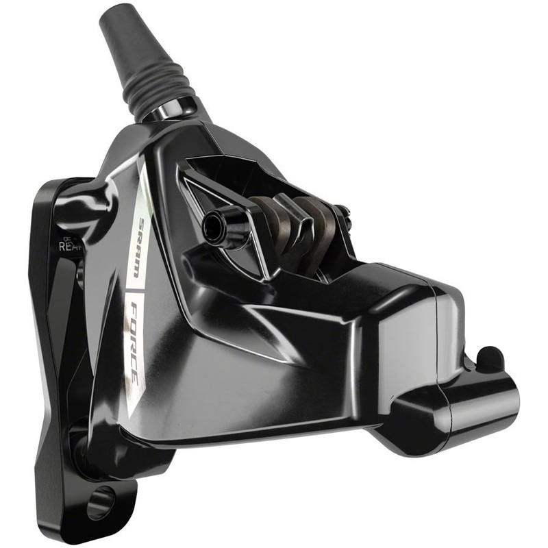Force AXS eTap Hydraulic Disc Brake Caliper Assembly – Front or Rear, Flat Mount, Iridescent Gray, D2