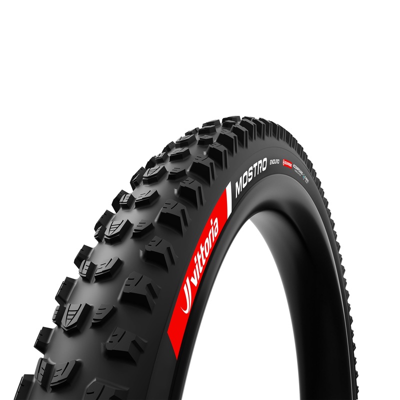 Vittoria Mostro Enduro Race Tire – 29 x 2.6 Tubeless Folding BLK Graphene + Silica G2.0 E-Bike