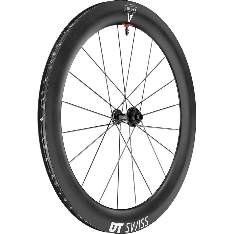 DT Swiss ARC 1100 DiCut 65 Front Wheel – 700 12 x 100mm Center-Lock Black