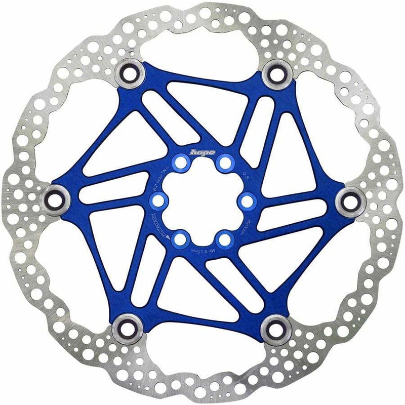 Floating 200mm Disc Brake Rotor 200mm Blue