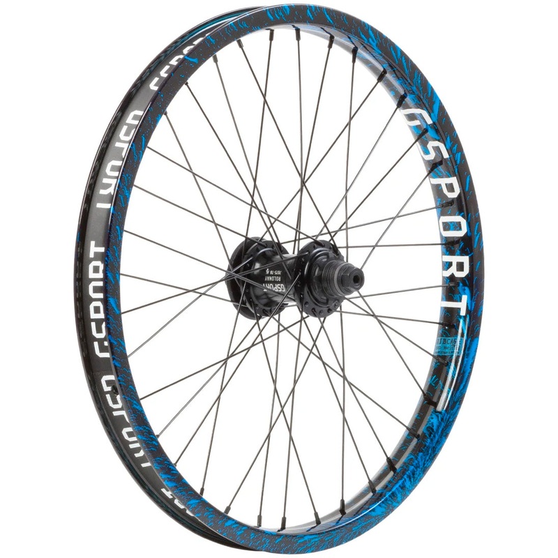 GSport Elite Cassette Wheel Cyan Rain/Black RHD/LHD