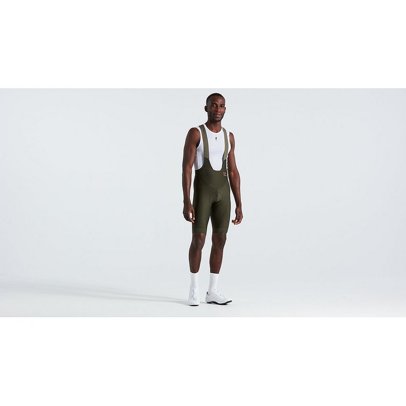 Specialized prime bib short men dark moss green xxs