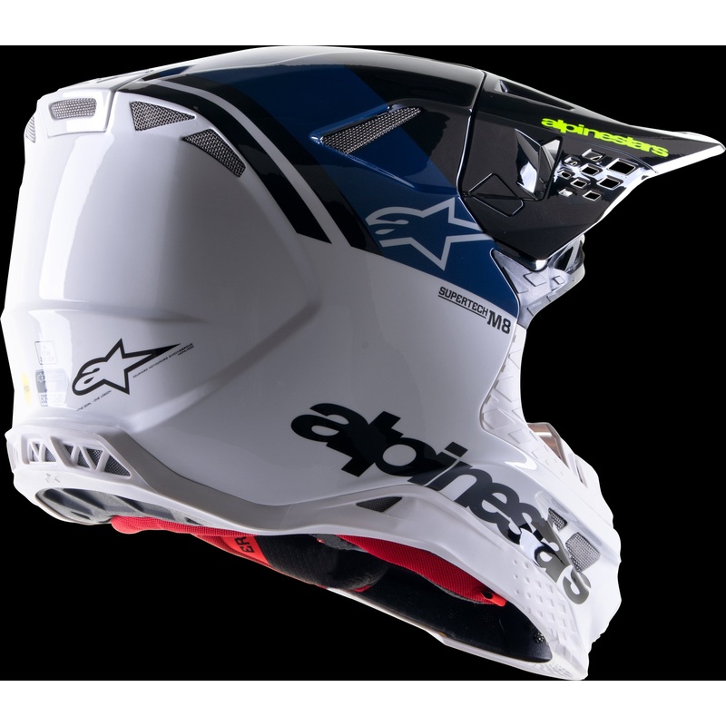 ALPINESTARS S-M8 Radium 2 Helmet UCLA Blue/White Small