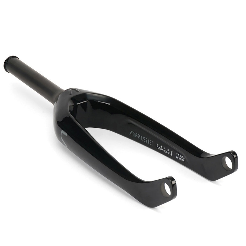 ARISE TERRA TAPERED 1 1/8″ FORK 20MM DO MONO BLACK