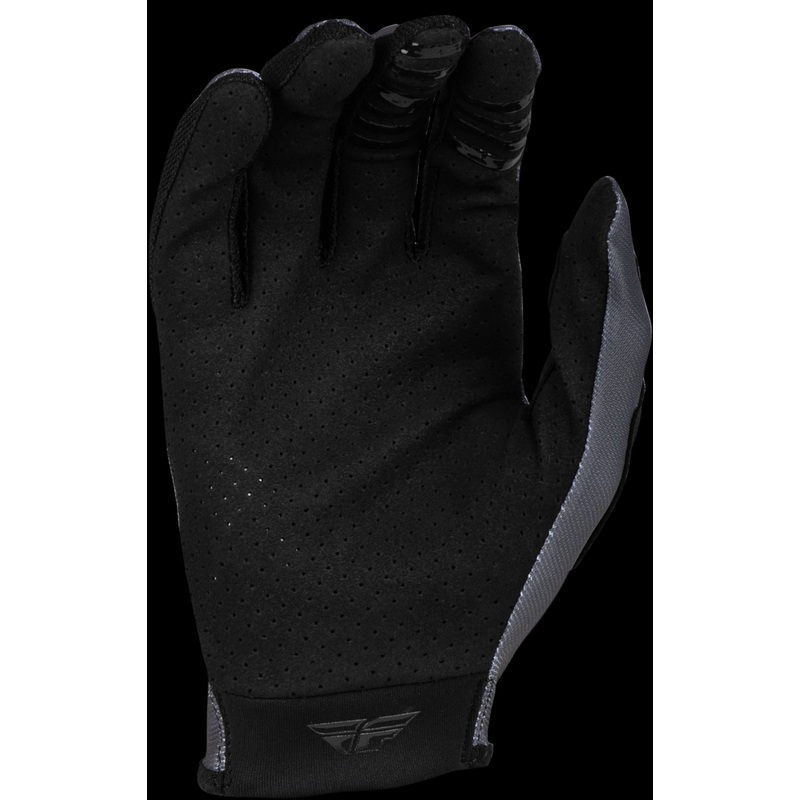 FLY RACING Youth Lite Gloves Charcoal/Black Ys