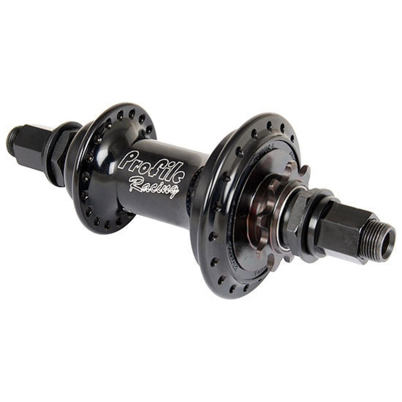 Profile Elite 14mm Cassette Hub 36H w/ 9T (RHD) Driver, 14mm Black