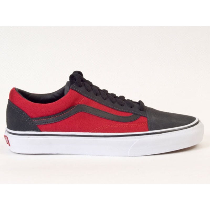 Vans Old Skool Shoes-Dark Shadow/Chill Pep/Black 3.5