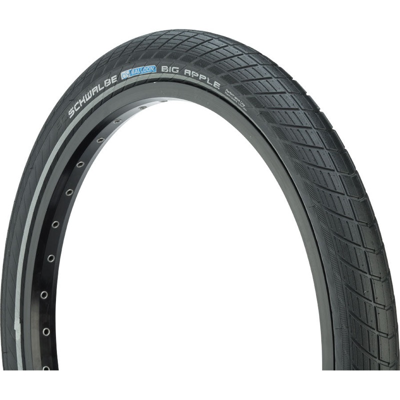 Big Apple Tire Black/Reflective 16×2