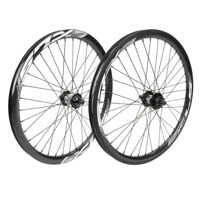 Excess XLS-3 507 36h Carbon Wheelset Black / White