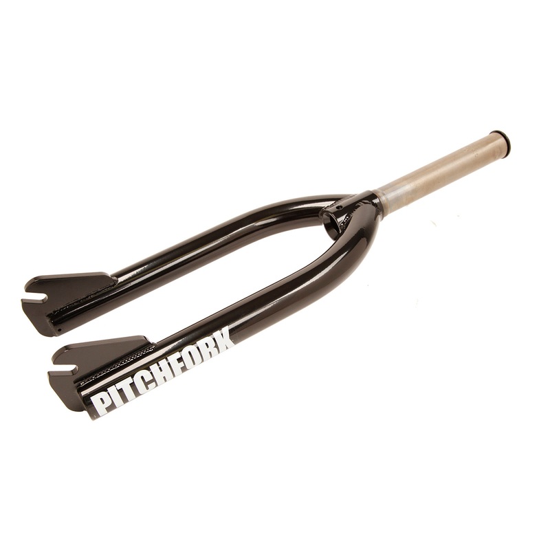 S&M 2nd Gen Threadless Pitchfork (1999-2006) Black – 3/8″