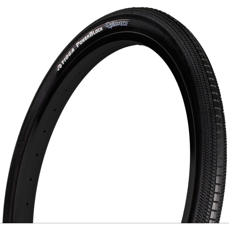 Tioga OS20 PowerBlock – Wire – Black 20×1.60″