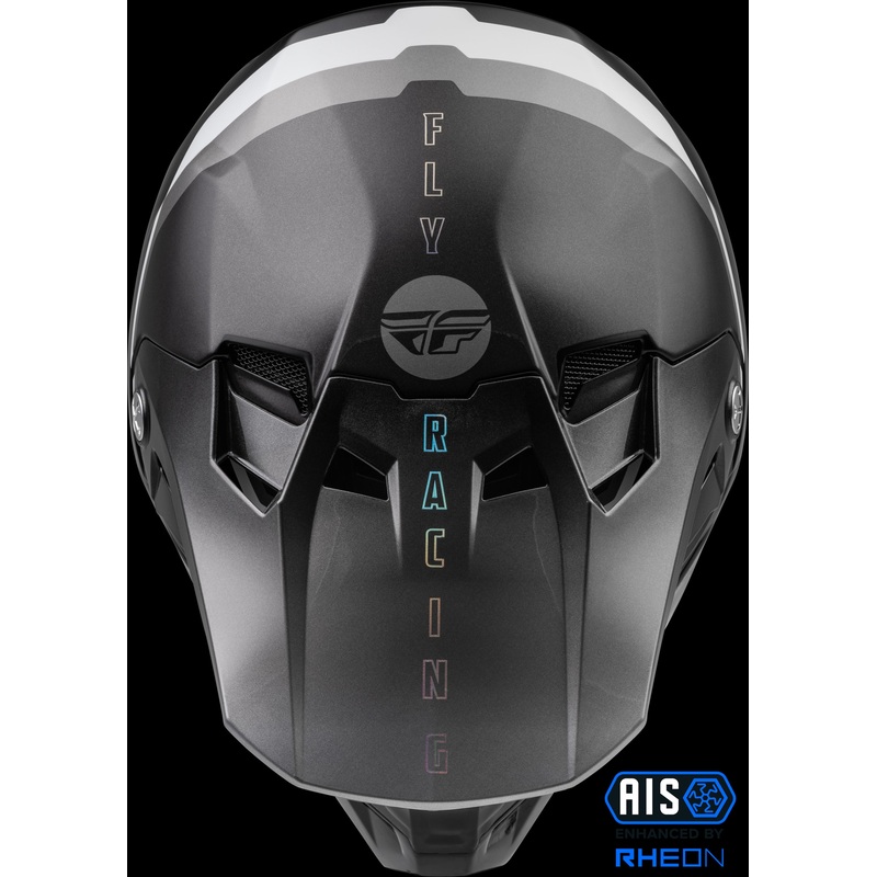 FLY RACING Formula Cc Driver Helmet Black/Charocal/White Md