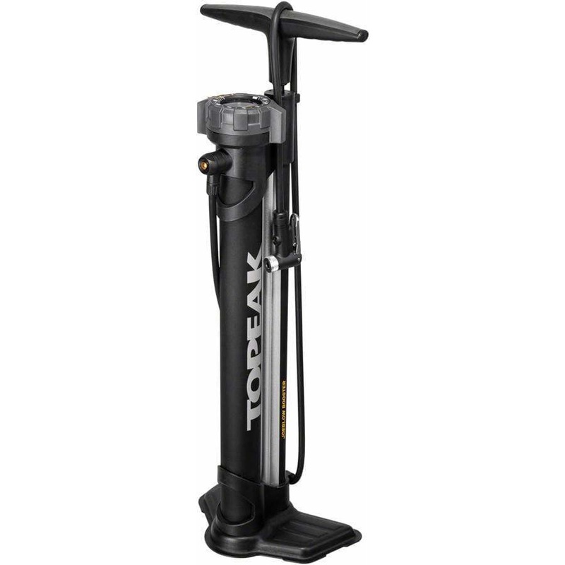 JoeBlow Booster Floor Pump – 160psi / 11bar, SmartHead DX3, Black/Gray