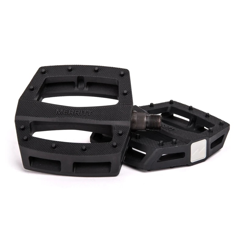 Merritt BMX P1 PC Platform Pedals – 9/16″ – Black