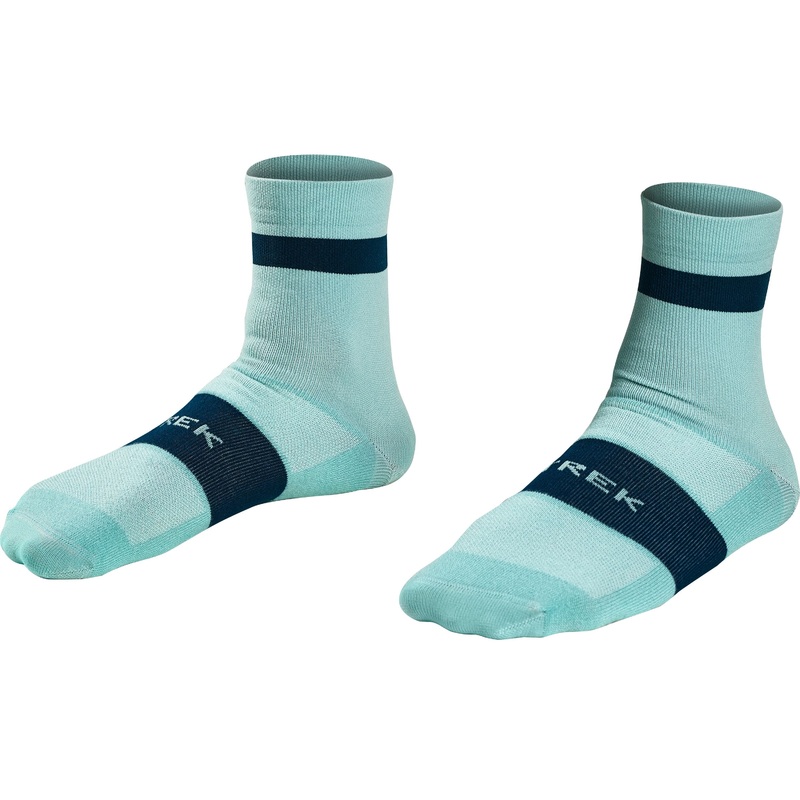 Sock Trek Race Quarter Medium (39-41) Blue Sage