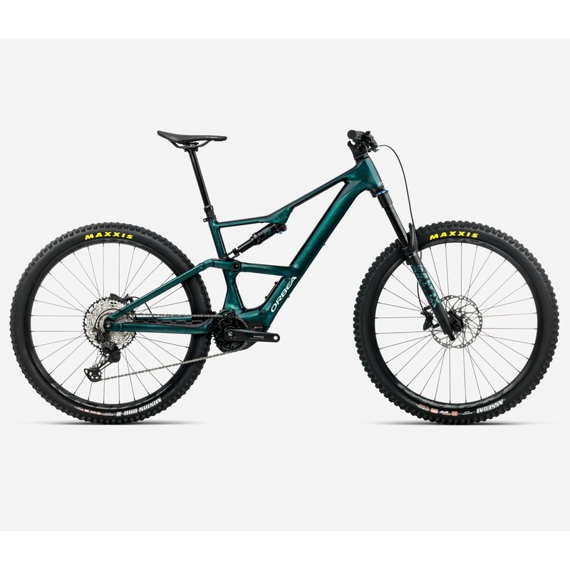 2025 Orbea Rise LT H10 w/630Wh Battery Escape Green – Splash Ice Green (Gloss) Large