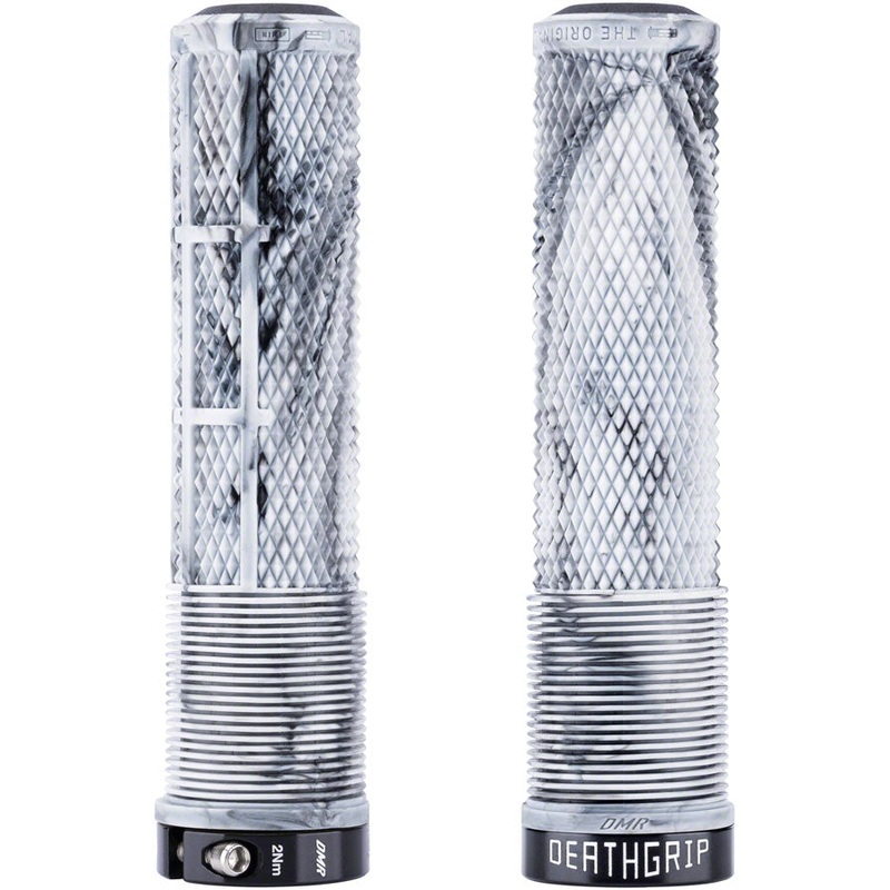 DMR DeathGrip 2 Flangeless Grips – Thin, Lock-On, Snow Camo