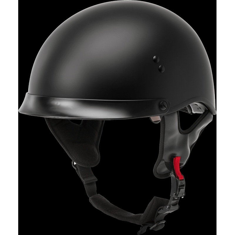 GMAX Hh-65 Half Helmet Full Dressed Matte Black Xl