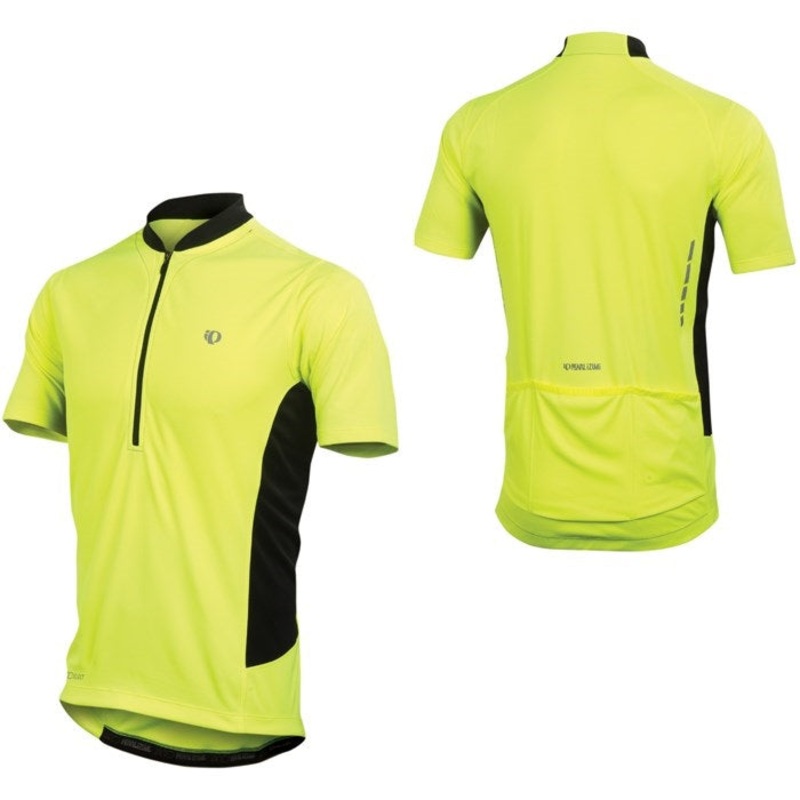 PEARL iZUMI Jerseys Quest Tour Short Sleeve Cycling Jersey Small Screaming Yellow
