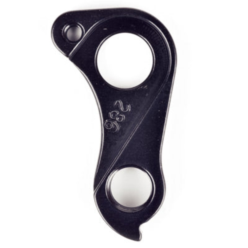 Wmfg Derailleur Hanger #286 Replacement Derailleur Hangers Wheels Mfg. Derailleur NA Black