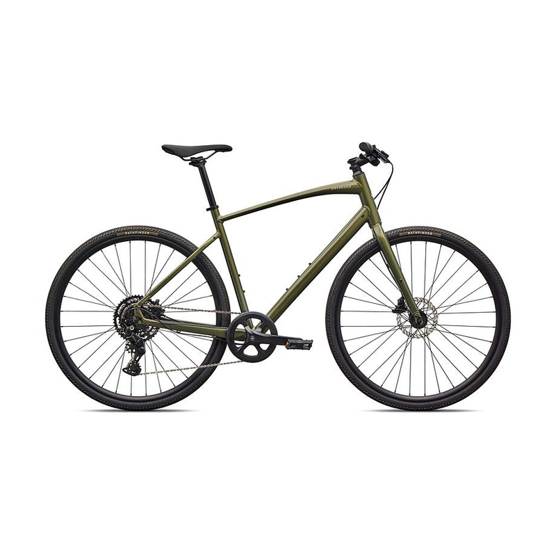 2026 Specialized Sirrus X 2.0 Km Bike Gloss Laruel Green Metallic / Sandstone Metallic Frost Reflective S