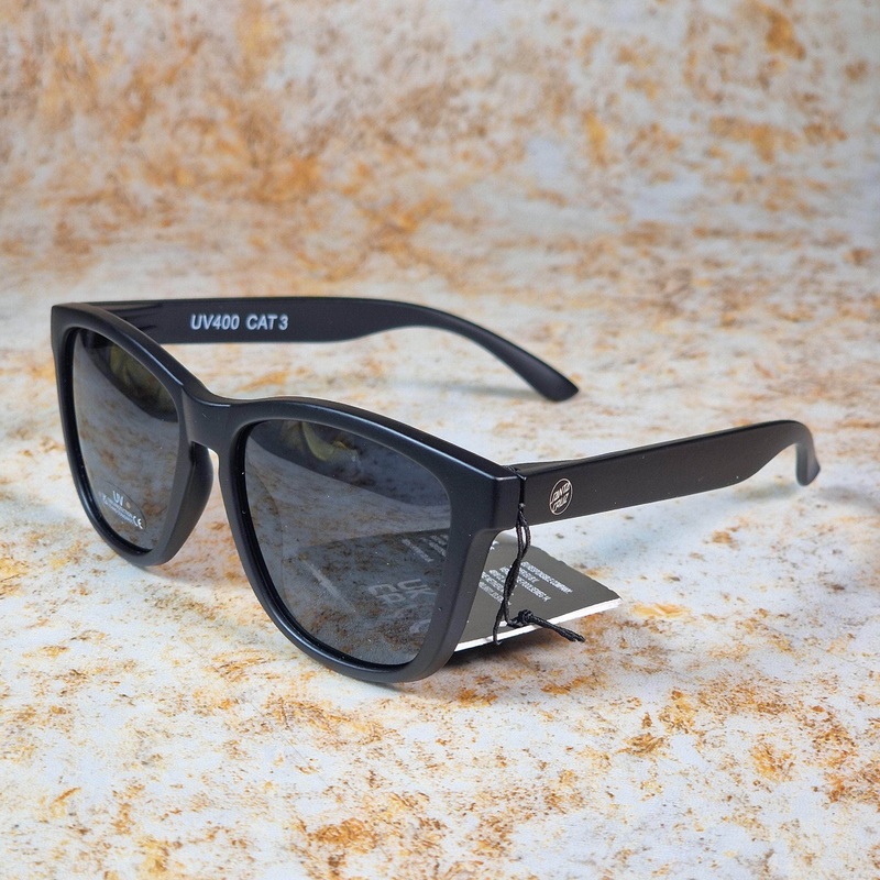 Santa Cruz Coastal Sunglasses Sand Black / Black Sand Black / Black