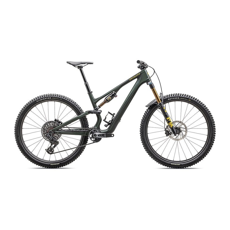 Specialized 2025 stumpjumper 15 pro SATIN GREEN TINT / GUNMETAL / SATIN METALLIC SULPHUR S1