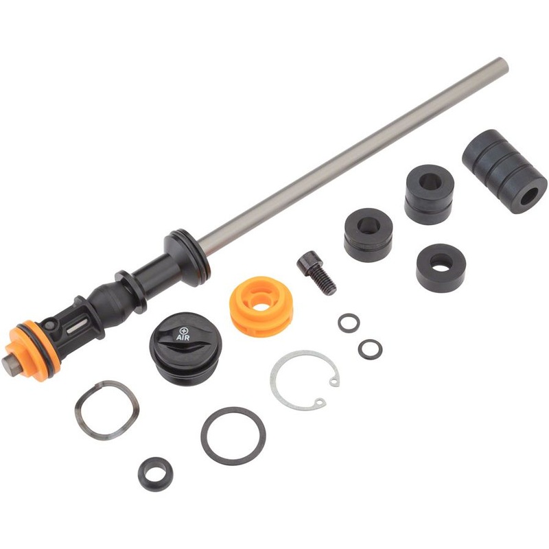 DebonAir Spring Assembly – 100 – 160mm, Top Cap, Spring, Travel Spacers and Shaft Bolt, 35 Gold A1