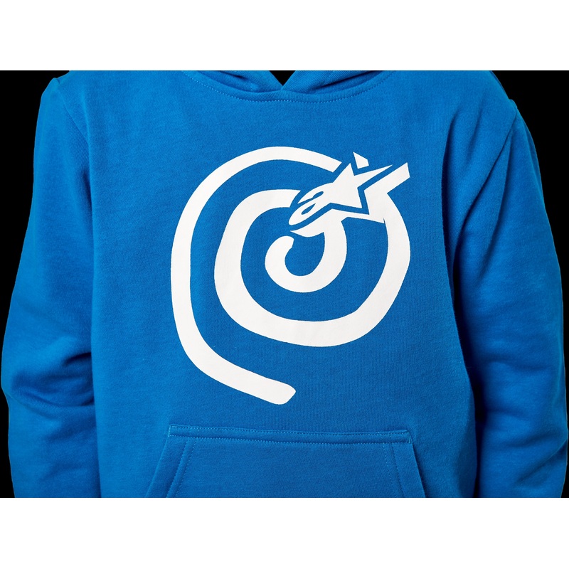 ALPINESTARS Kids Mantra Hoodie Bright Blue Small