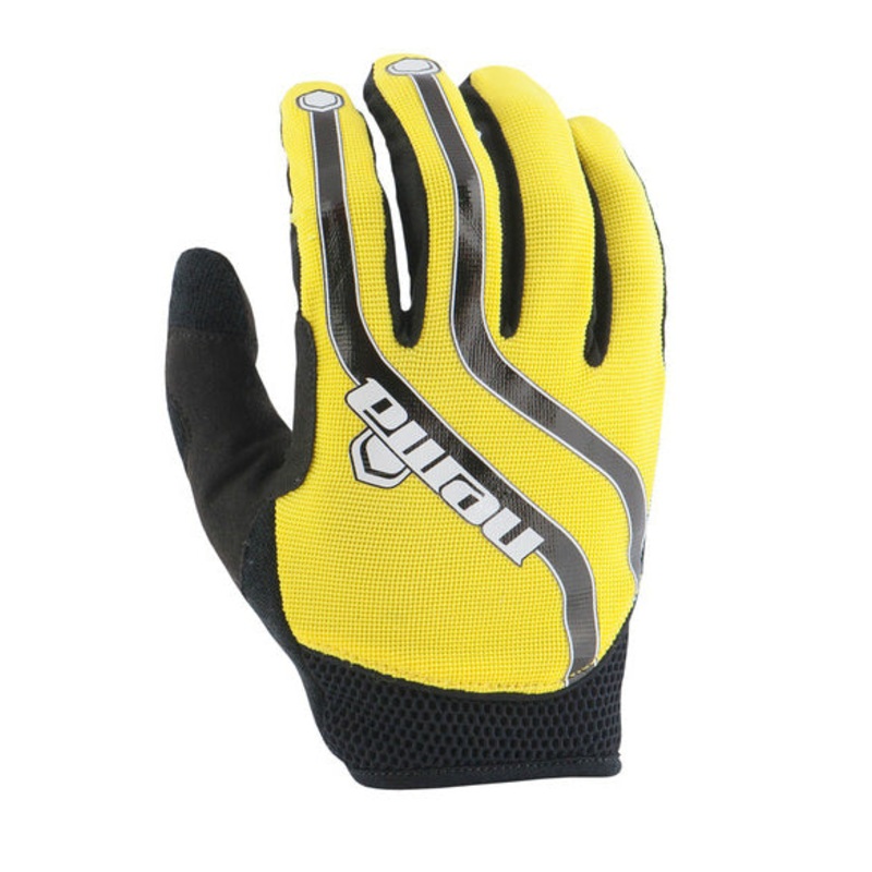 Nema Breather BMX Race Gloves-Yellow/Black Youth Medium