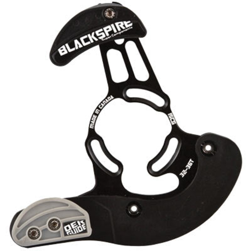 B-Spire Chngd Der Guide 36-40T Iscg’05,No Drag,1X Der Guide Blackspire Chainguard NA Black