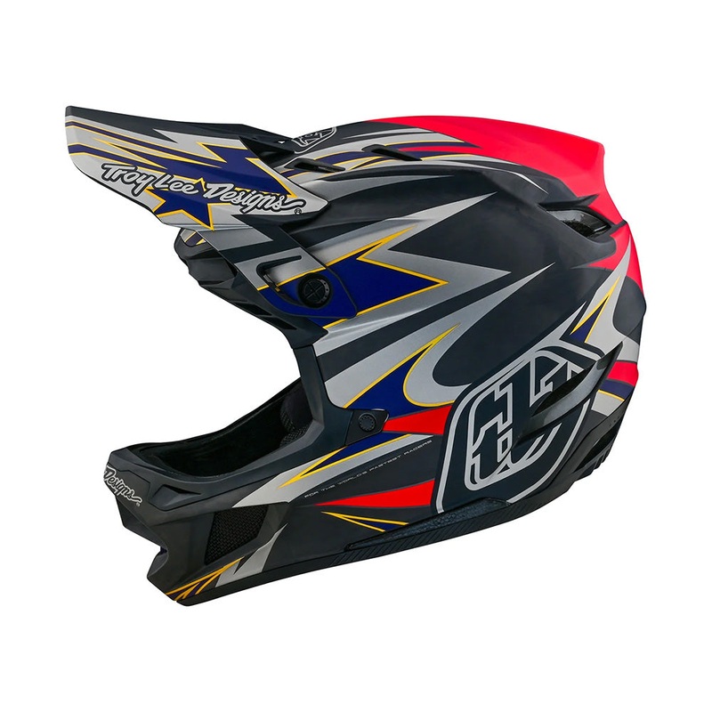 TROY LEE D4 CARBON INFERNO GREY XS