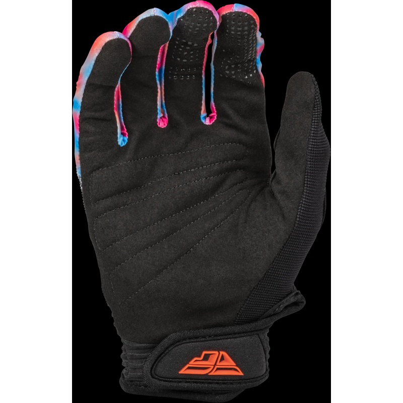 FLY RACING Youth F-16 Gloves Grey/Pink/Blue Ym