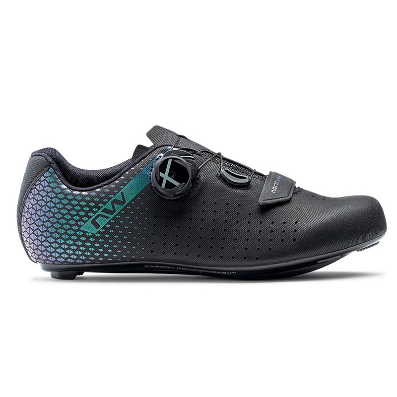 Northwave Core Plus 2 Women Road Shoes Black/Iridescent 41