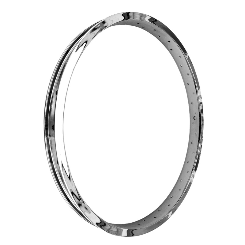 20″ (406mm) BMXGuru Double Wall BMX Rim – 48H – Chrome