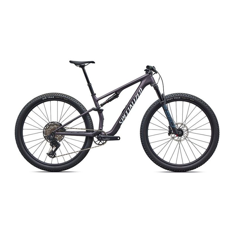 2026 Specialized Epic 8 Comp Bike Satin Nebula Metallic / White L