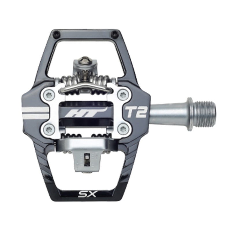 HT Pedals T2-SX Clipless BMX Pedals Black