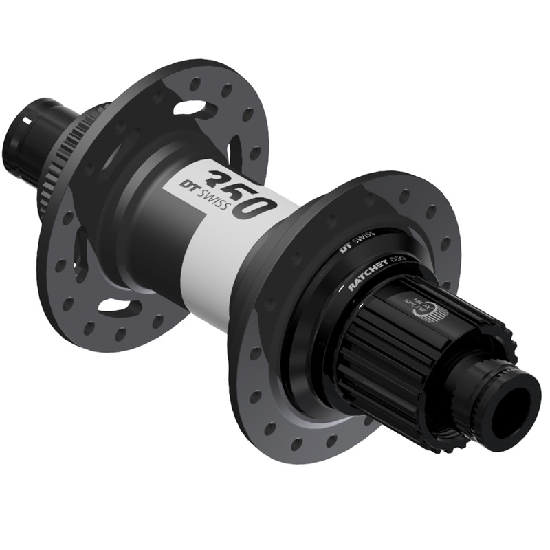 DT Swiss 350 DEG Rear Hub – 12 x 148mm Center-Lock Micro Spline BLK 28H 72pt
