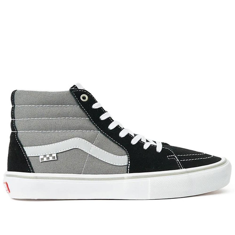 Vans Skate SK8 Hi – Reflective Black/Grey US 9