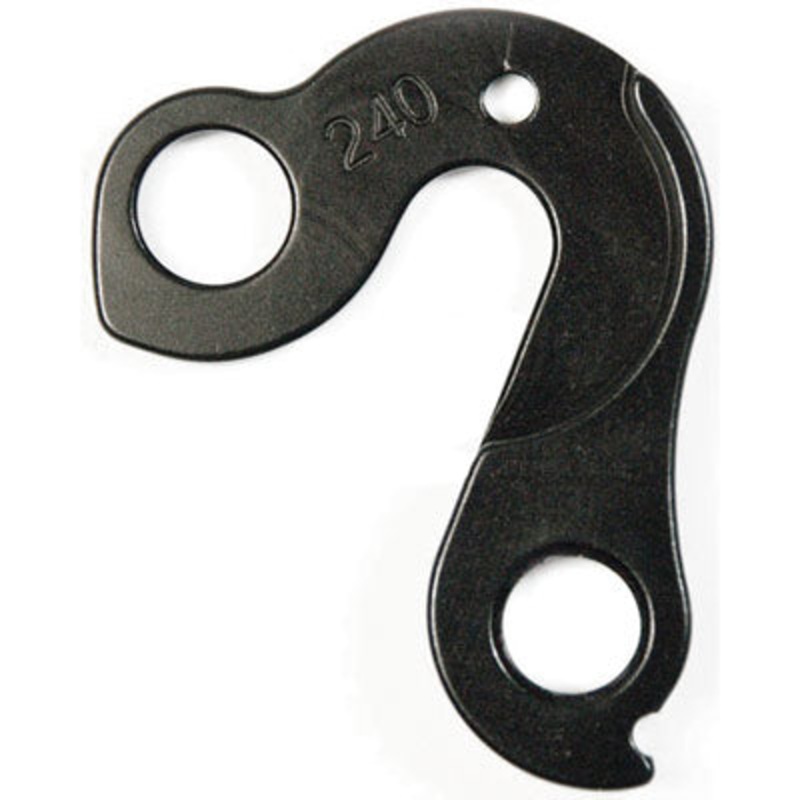 Wmfg Derailleur Hanger #240 Replacement Derailleur Hangers Wheels Mfg. Derailleur NA Black
