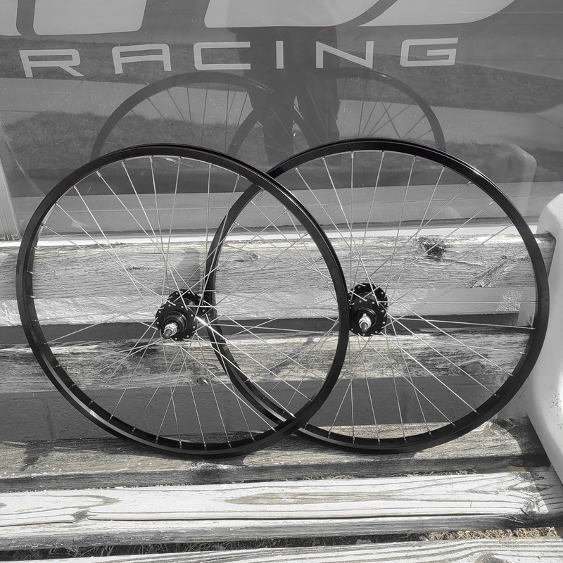26″ Monza OEM BMX Wheelset – Double Wall – Black