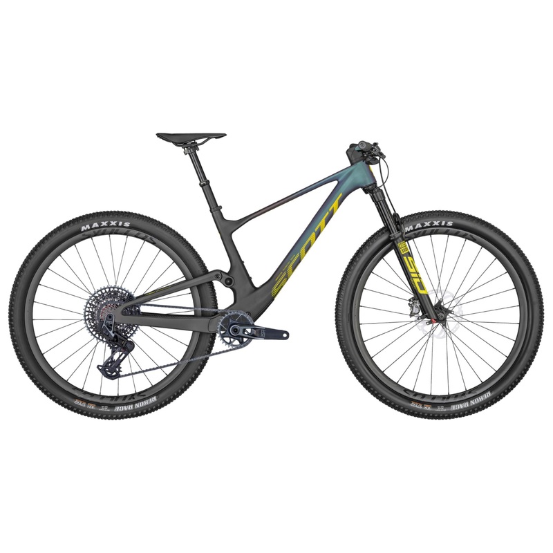 2024 Scott Spark RC World Cup TR Carbon/Green/Yellow Small