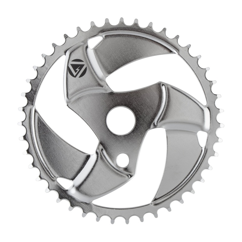 BlackOps 43t Steel BMX Dyno Style Sprocket / Chainwheel – Chrome