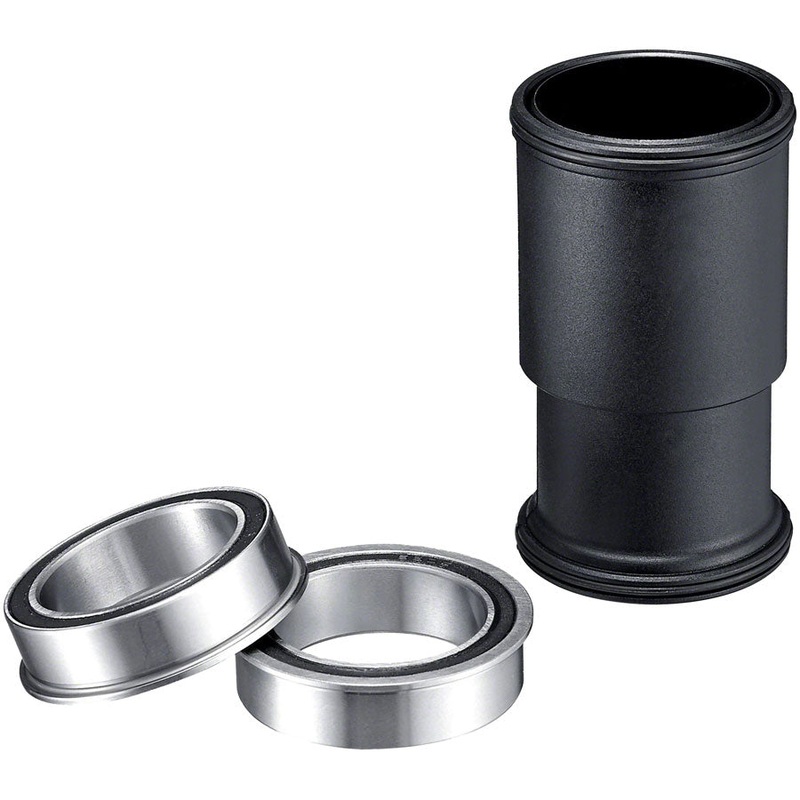 e*thirteen  BB92 Press Fit Bottom Bracket – 68/73/83mm, For all e*thirteen Base Cranks with 24mm Spindle, Black