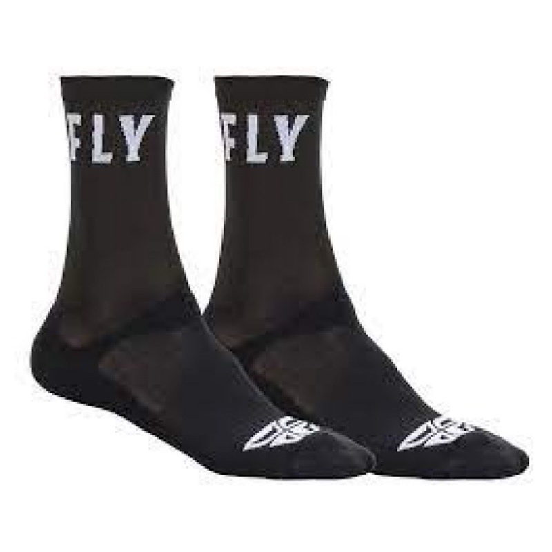 FLY CREW SOCK SM/MD BLACK