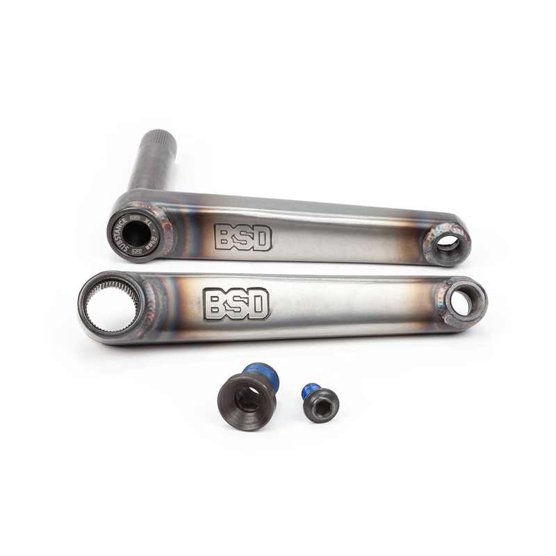 BSD Substance XL Cranks (Flat Raw) 170mm Flat Raw
