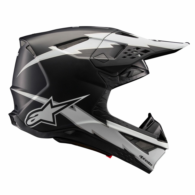 ALPINESTARS S-M10 Helmet Black/White X-Small