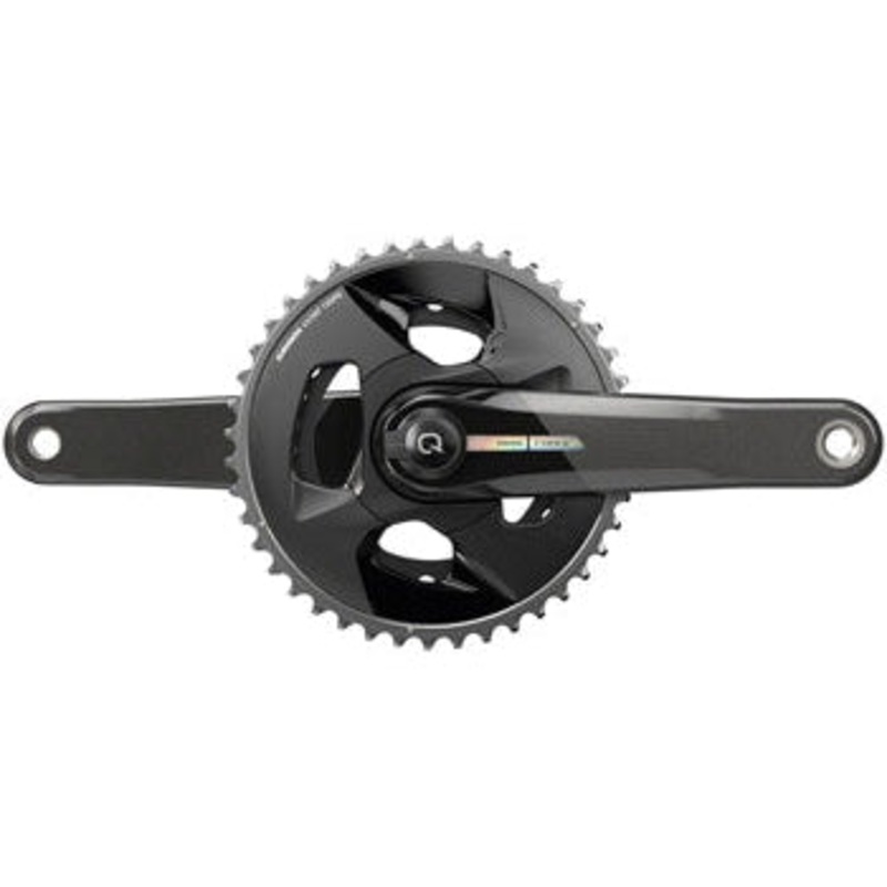 Force AXS Wide Power Meter Crankset – 167.5mm 2x 12-Speed 43/30t 94 BCD DUB Spindle Interface Iridescent Gray D2