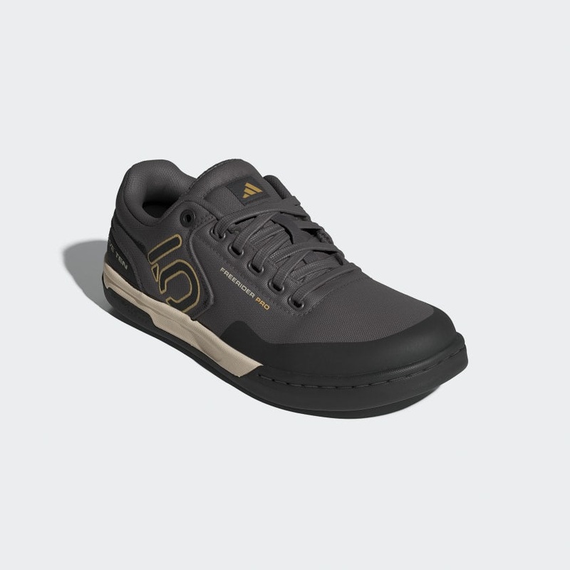 Five Ten Men’s Freerider Pro Canvas Flat Shoe Charcoal/Carbon/Oat 8